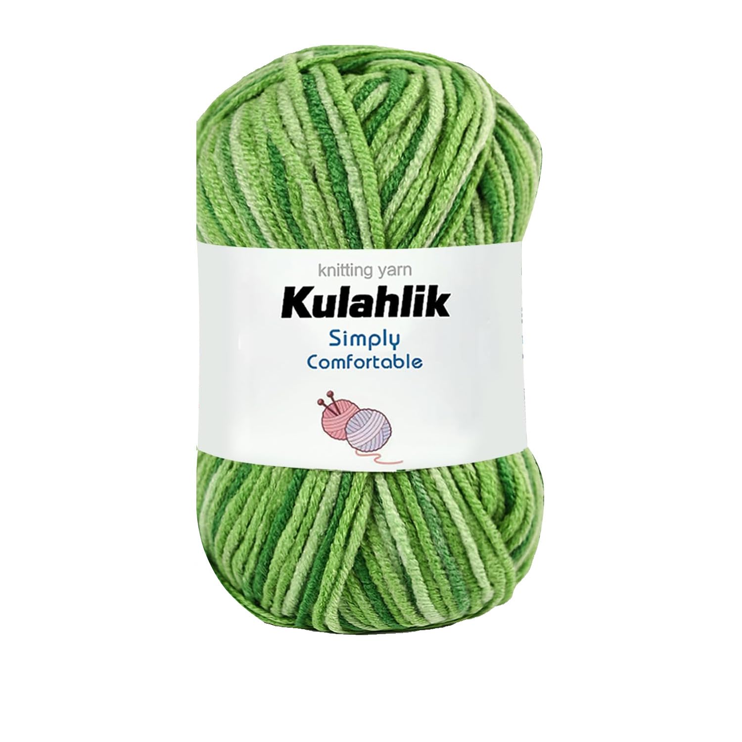 250g(5x50g) Acrylic Yarn for Crochet/Knitting, Colorful Gradient Yarn Thread, 5 Rolls Skeins, Perfect for Any Knitting Crochet and Crafts Mini Project — view 29