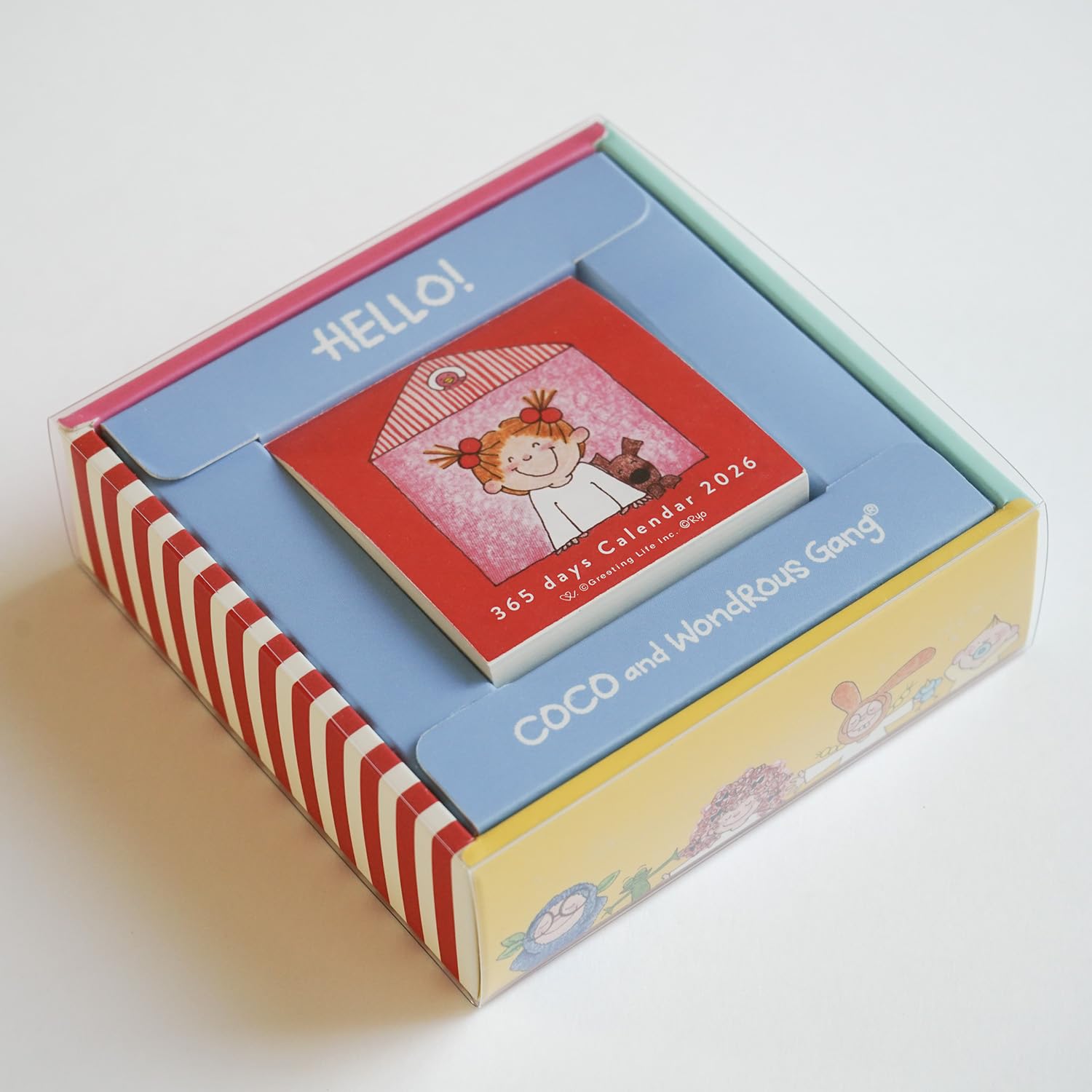 Amazon | グリーティングライフ 2026年 カレンダー ココちゃん
