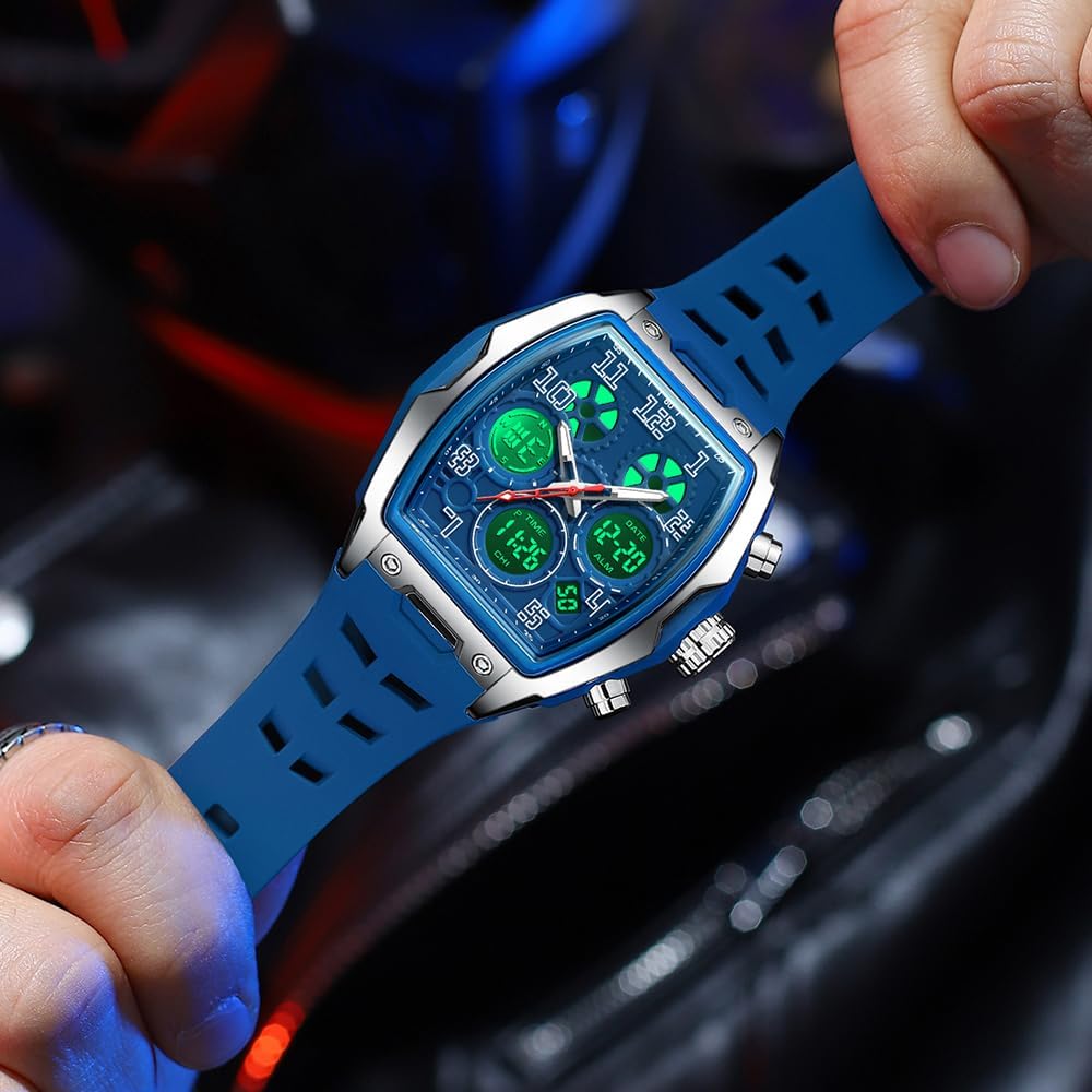 Montre digitale homme look moderne