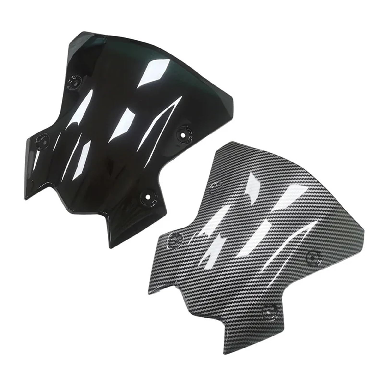 Parabrezza Per Moto Parabrezza Per Kawasaki Z900 2020-2022 2023 Parabrezza Anteriore In Plastica Deflettori Per Schermo In Fibra Di Carbonio Deflettori