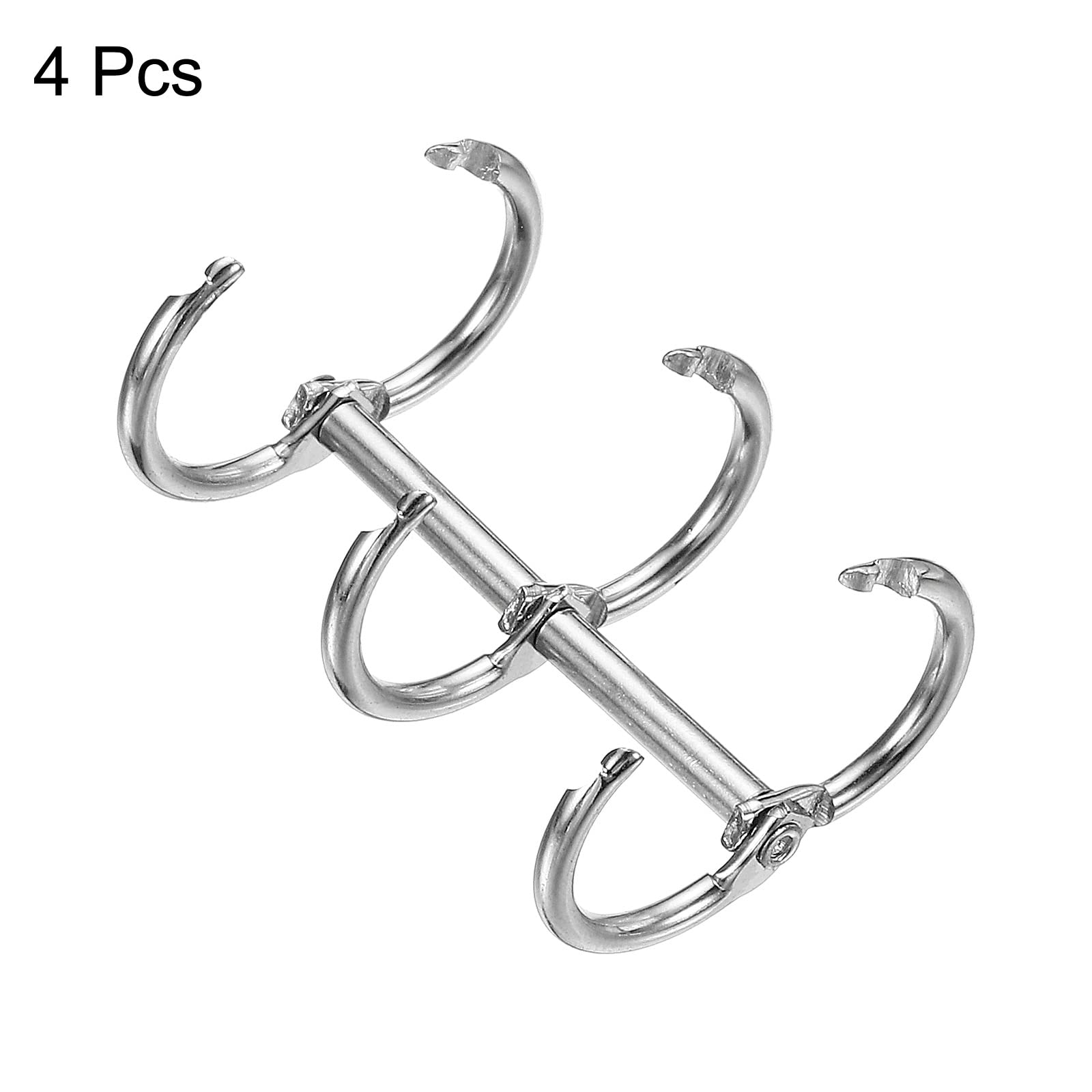 PATIKIL 0.63" Dia 3-Rings Book Rings - Image 3