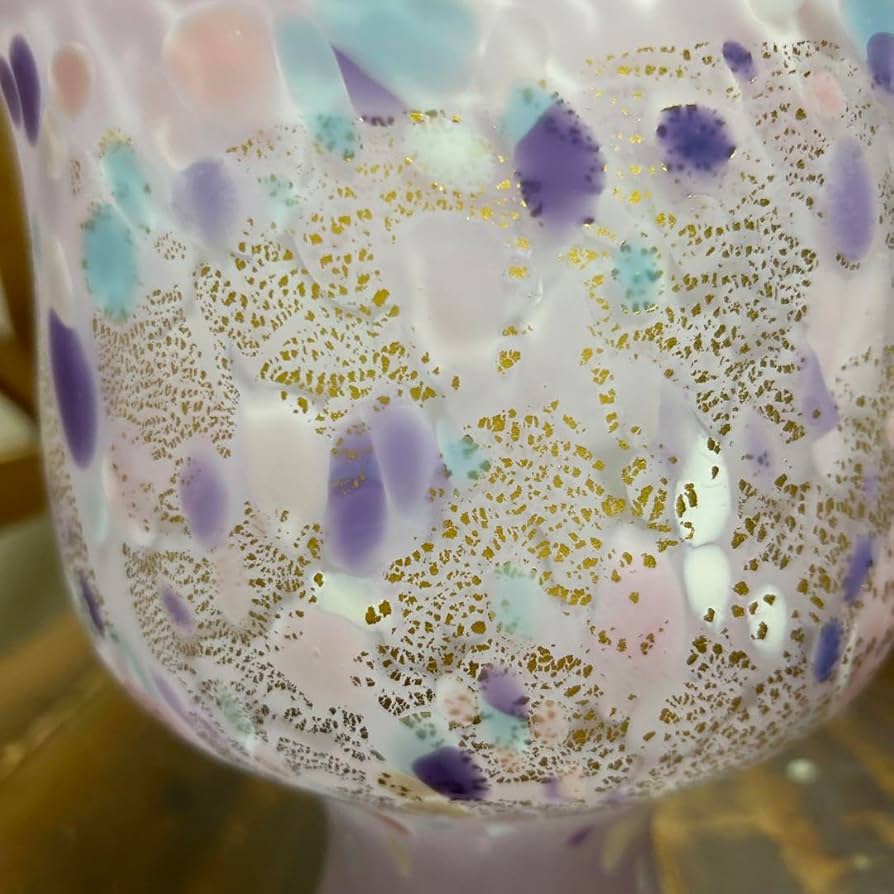 文化勲章受賞作家　藤田喬平作　手吹「三彩」 共箱入 文化勲章受賞作家 藤田喬平作 手吹「三彩」 共箱入 - メルカリ