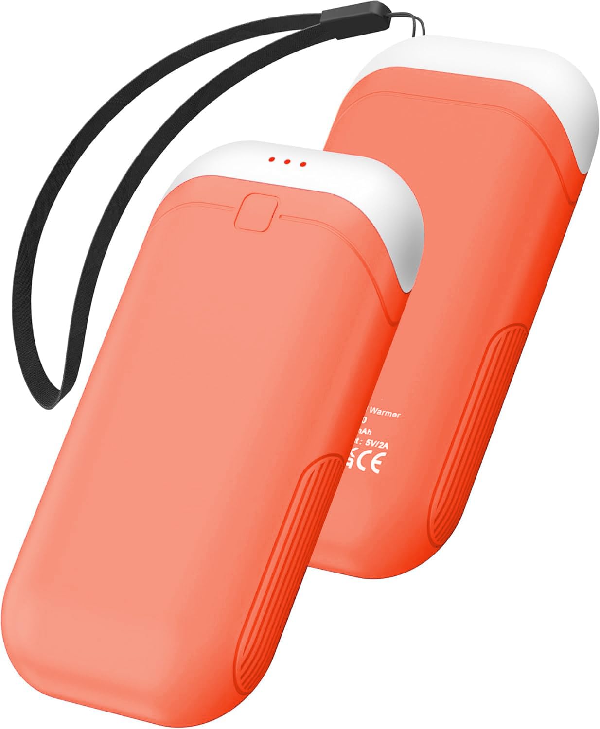 Hand Warmers Rechargeable [Equipped with Heat-conducting Silicone][Double-Sided Heating] [Shockproof] Suitable Skiing for Golf Hunting Hiking Outdoor