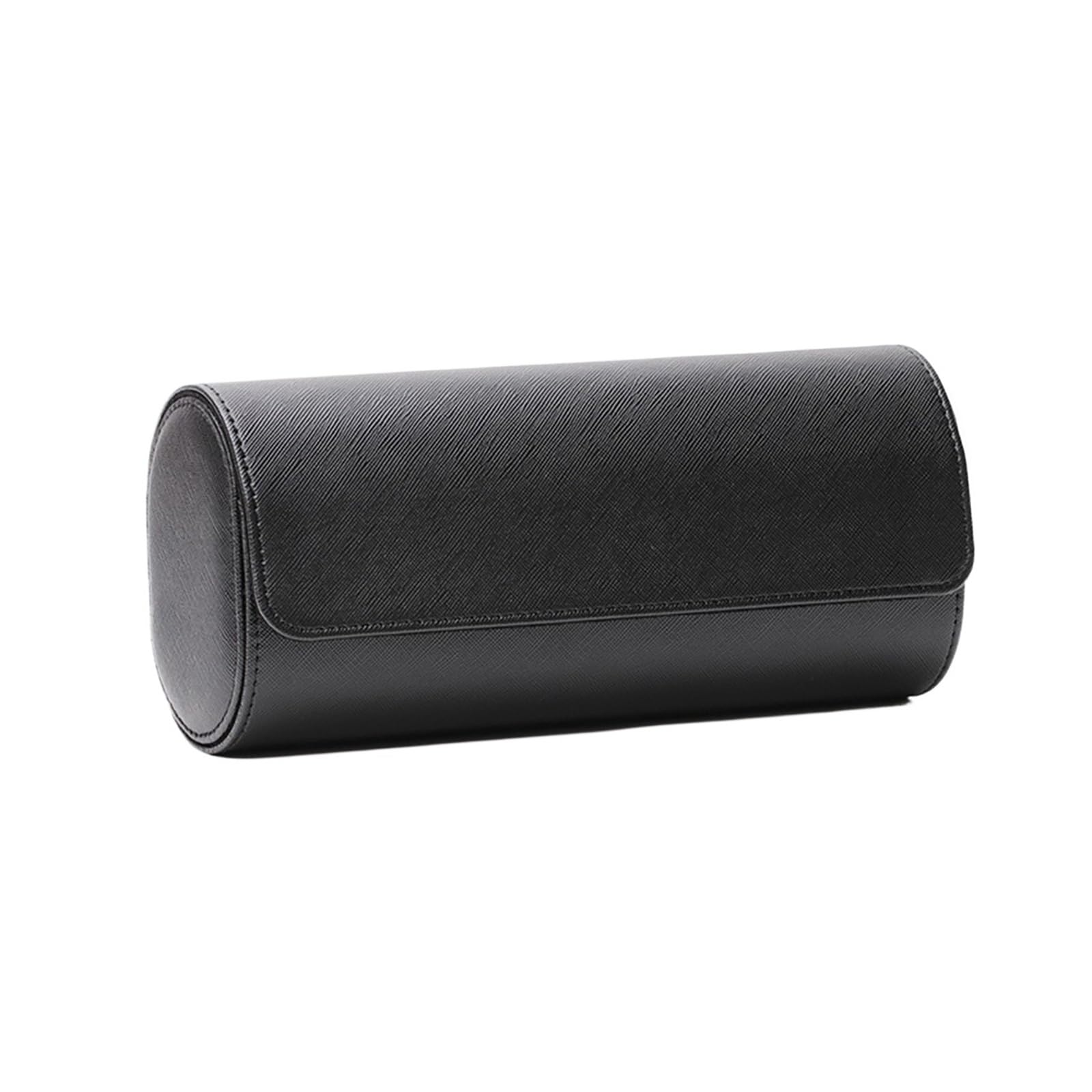 Uhrenaufbewahrungstasche 1/2/3-Slot Uhrenrolle Reiseetui Uhrenetui Leder Uhrenbox for die Reise Herren Gfits Uhren Reiseetuis(3Slot Black)