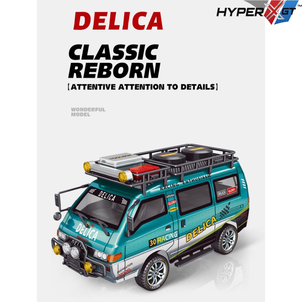 DELICA 30 Racing Two Wheel Drive Model 1:24 | Mitsubishi Motors