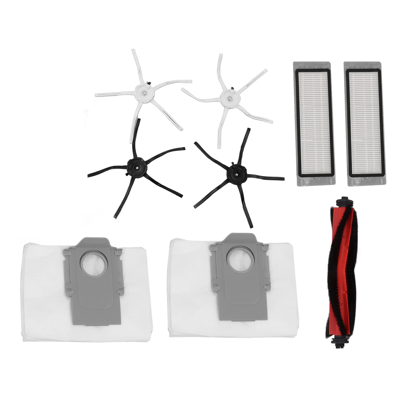 Robot Vacuum Brushes Kit, Robot Vacuum Replacement Parts Dust Removal ABS Practical for Replacement-image-34