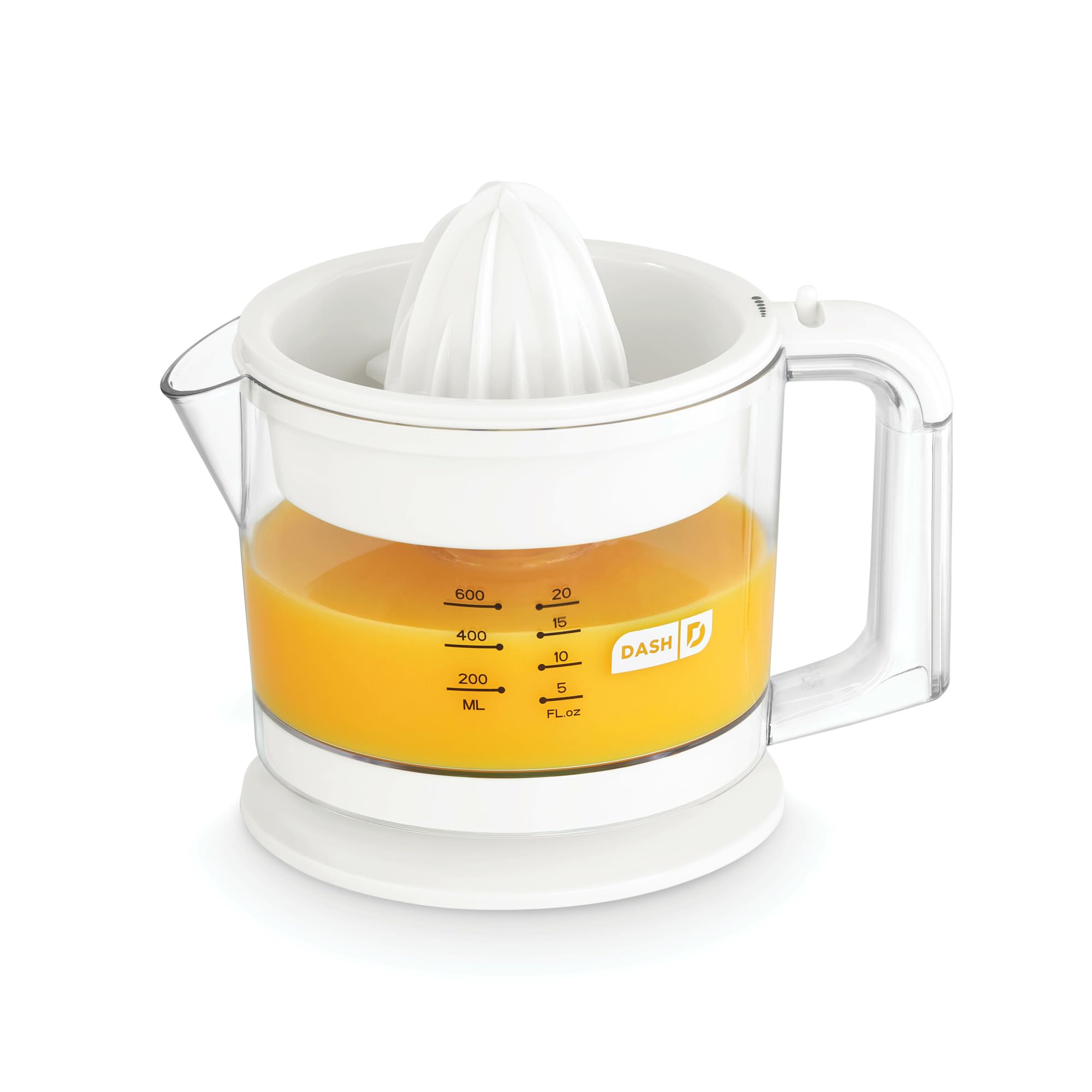 Dash Citrus Juicer Extractor Compact Juicer for Healthy Juice Oranges Lemons Limes Grapefruit other Citrus Fruit with Easy