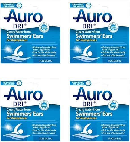 Auro-Dri Swimmer`s Ear Liquid 1 OZ (PACK OF 4)