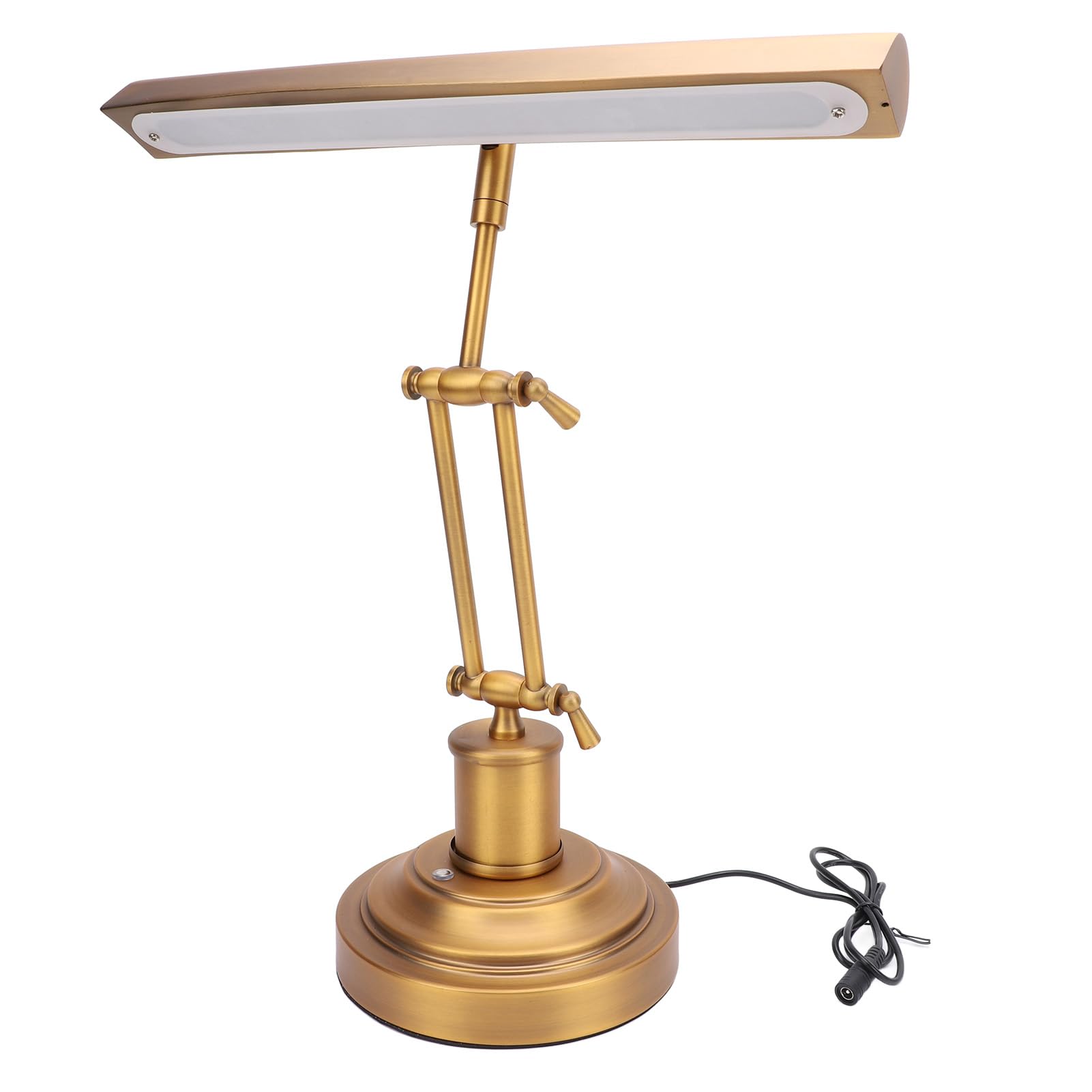Lampada per Pianoforte da 12 W Touch Control Luminosità Regolabile Luce per Pianoforte 85 CRI Luce per Leggio da 3000 K a 6000 K Luce Notturna per Suonare (Spina europea 100-240 V)