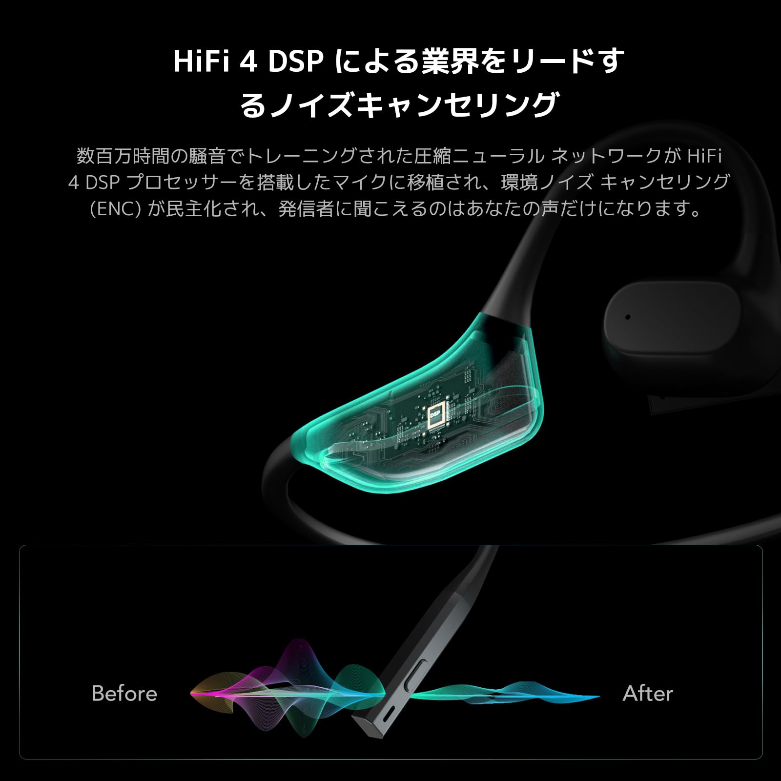 Amazon.co.jp: Nuroum オープンイヤー bluetooth イヤホン マイク付き