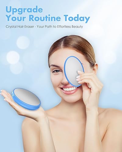 Miniatura 7 de Borrador de pelo de cristal para mujeres y hombres, removedor de pelo de cristal reutilizable, dispositivo portátil de depilación mágico, solución