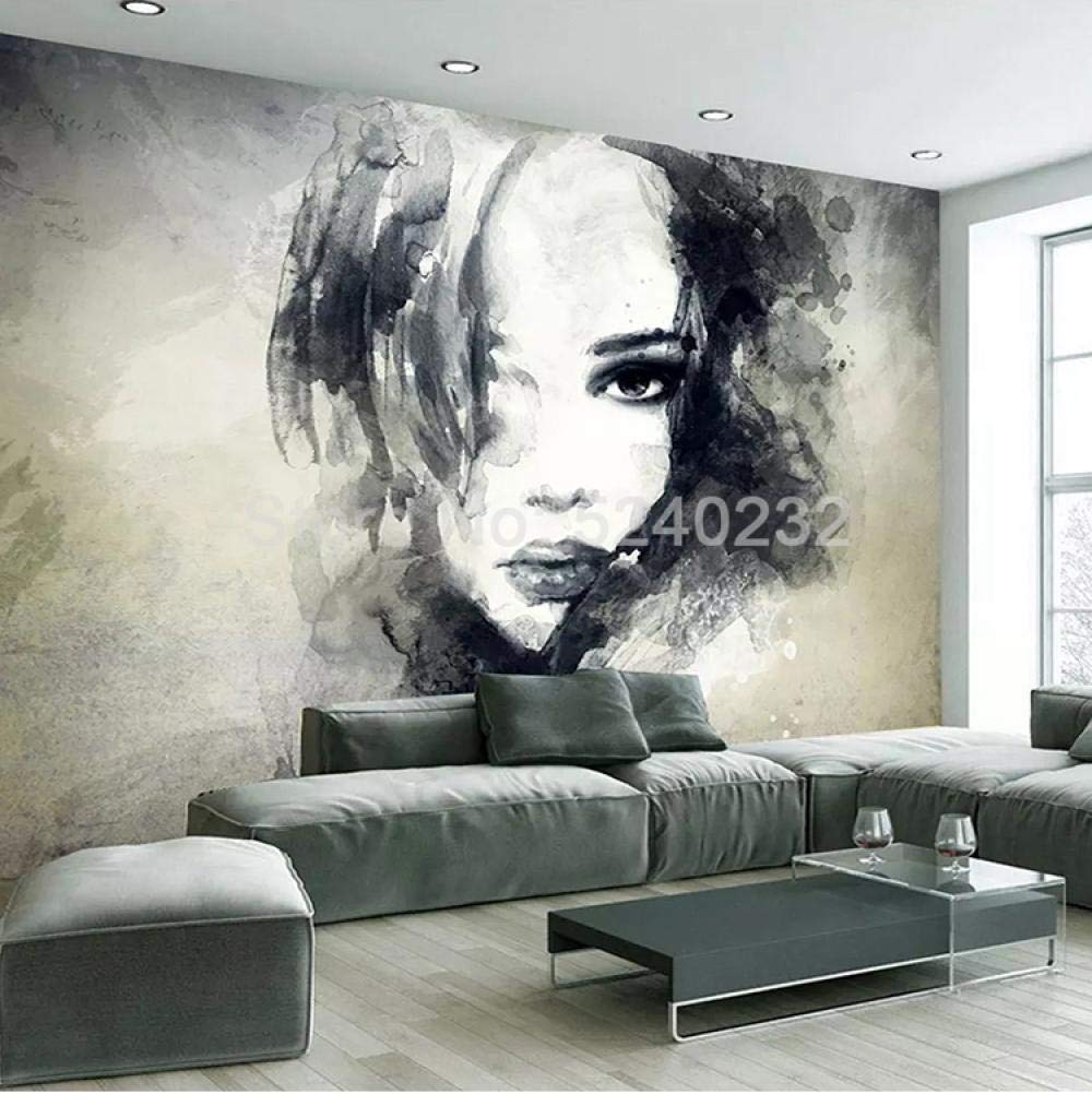 Peinture murale graffiti 3D grand format papier peint salon haut de gamme