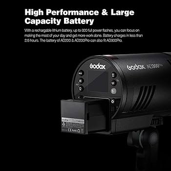 Amazon.com : Godox AD300 Pro AD300Pro TTL Outdoor Flash