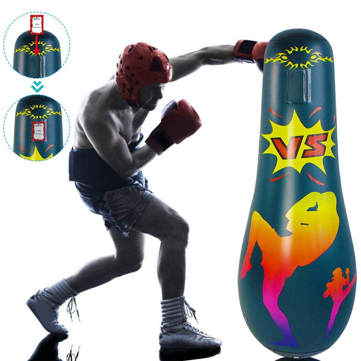 taekwondo standing punching bag