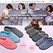 HomeTop Men's Comfort Breathable Moisture-Wicking Spring Summer Slip On Memory Foam House Slippers Shoes Indoor/Outdoor (13-14 D(M) US, Gray)