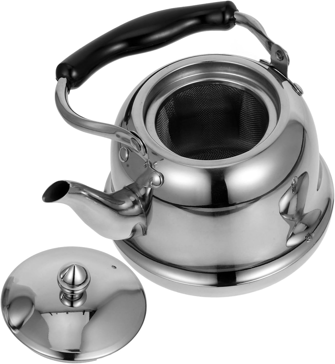 Tea Kettle Stainless Steel Teapot Gooseneck Stovetop Kettle Loose Leaf Tea Pot Fast Heating Speed