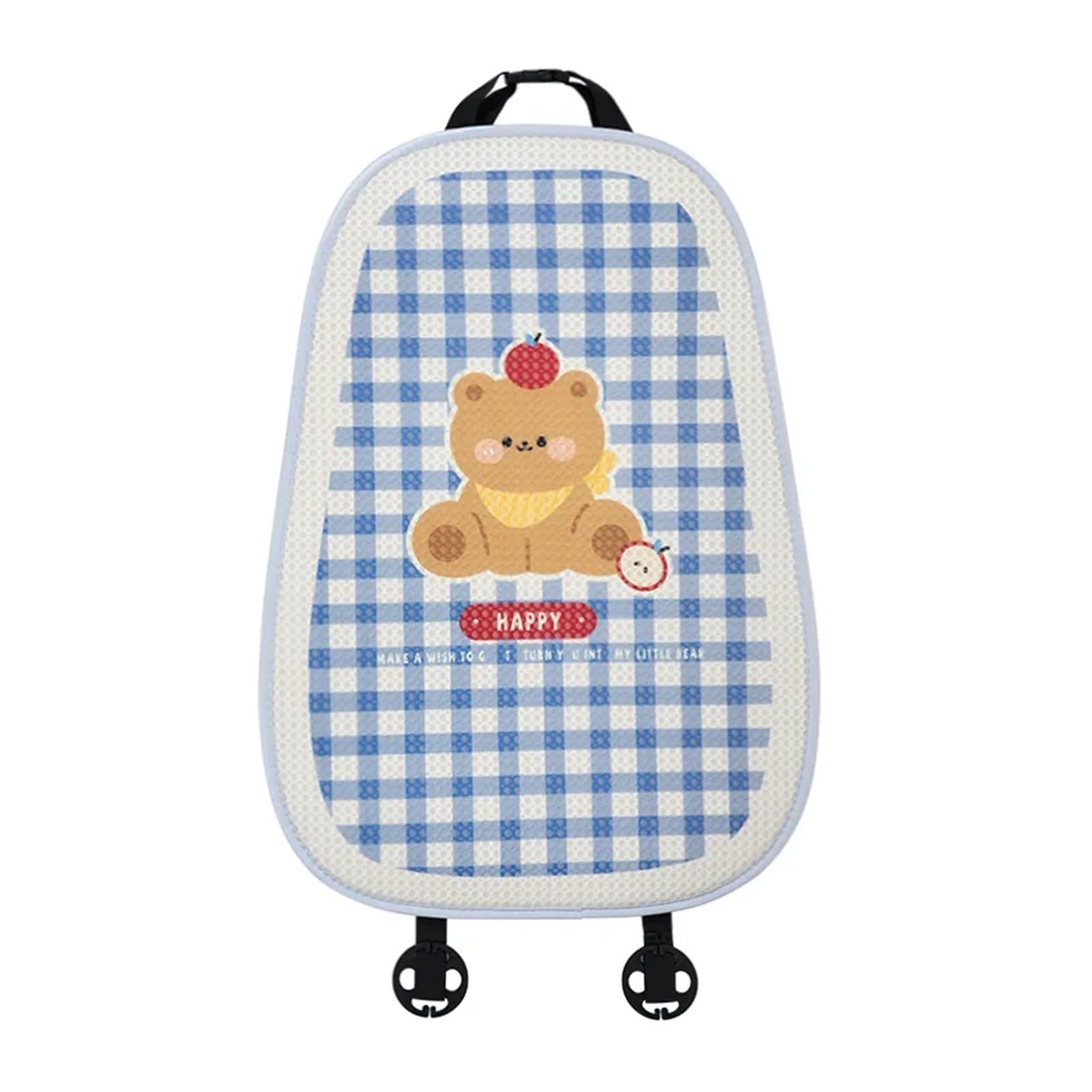 Hviyroi car seat cushion Breathable Ice Silk Car Seat Covers Cute Auto Accessories Universal Protectors(Back)