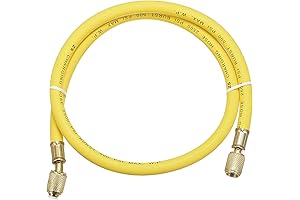 134a Charging Hose with 1/4 SAE Thread for HVAC