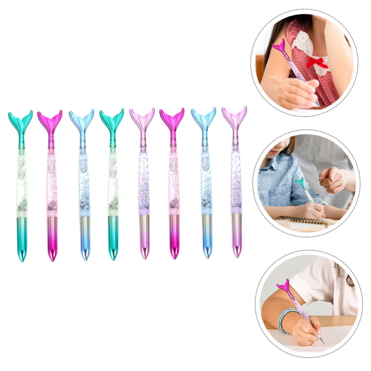 5 Ensembles Stylo Gel Délicat Pour Enfants Stylo À Encre Gel 8 pièces * 5