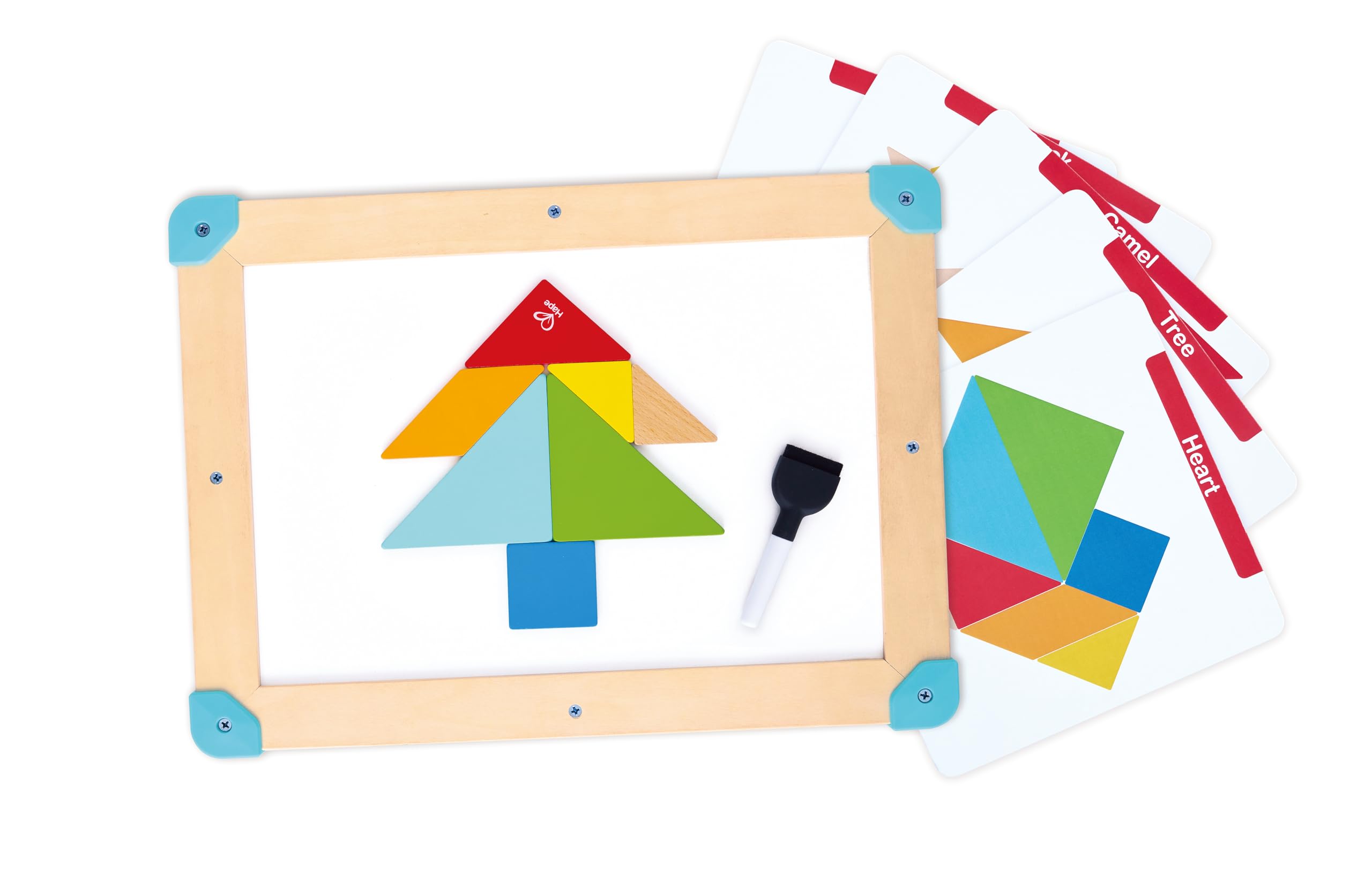 Hape Laberinto Espacial y Tablero de Tangram