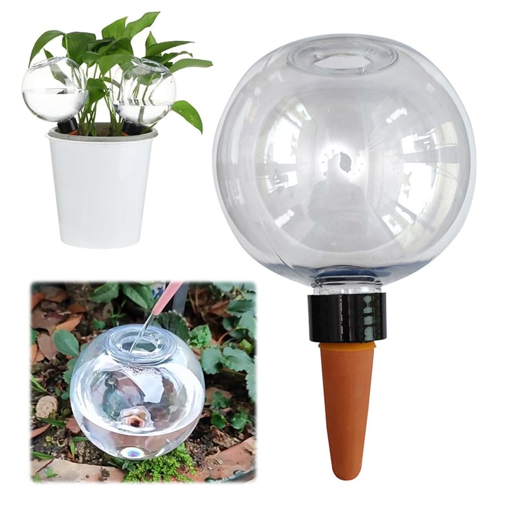 Globes d'arrosage Automatique de 500 ML pour Plantes d'intérieur et d'extérieur, système d'irrigation Goutte-à-Goutte, Globe d'arrosage Autonome, pour Plantes en Pot