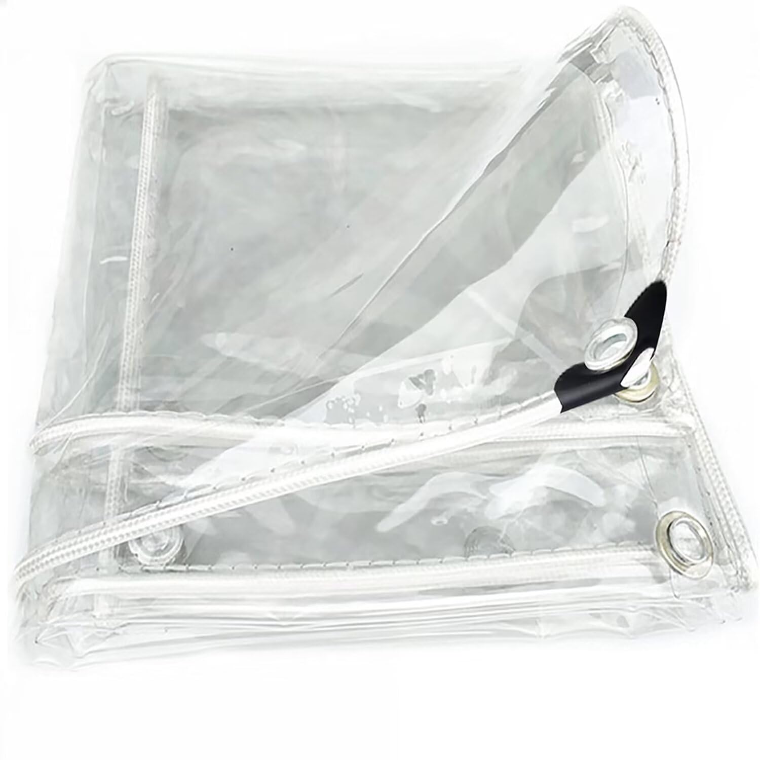 Bâche coupe-vent imperméable en PVC 400g/m² avec œillets pour jardin et extérieur