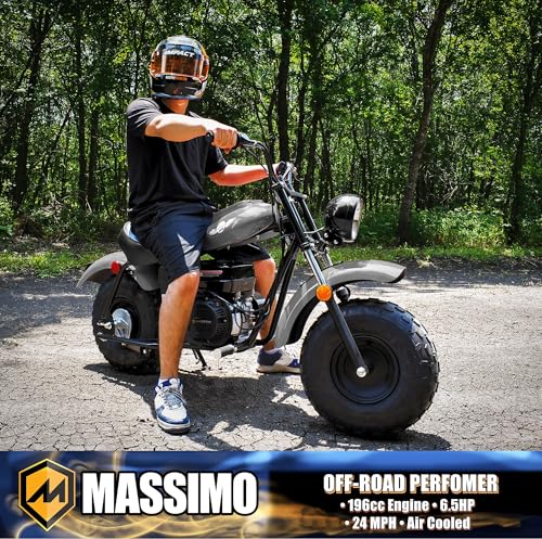 image for M MASSIMO MOTOR Massimo Motor Warrior200 196CC, 6.5 HP Engine Super Si