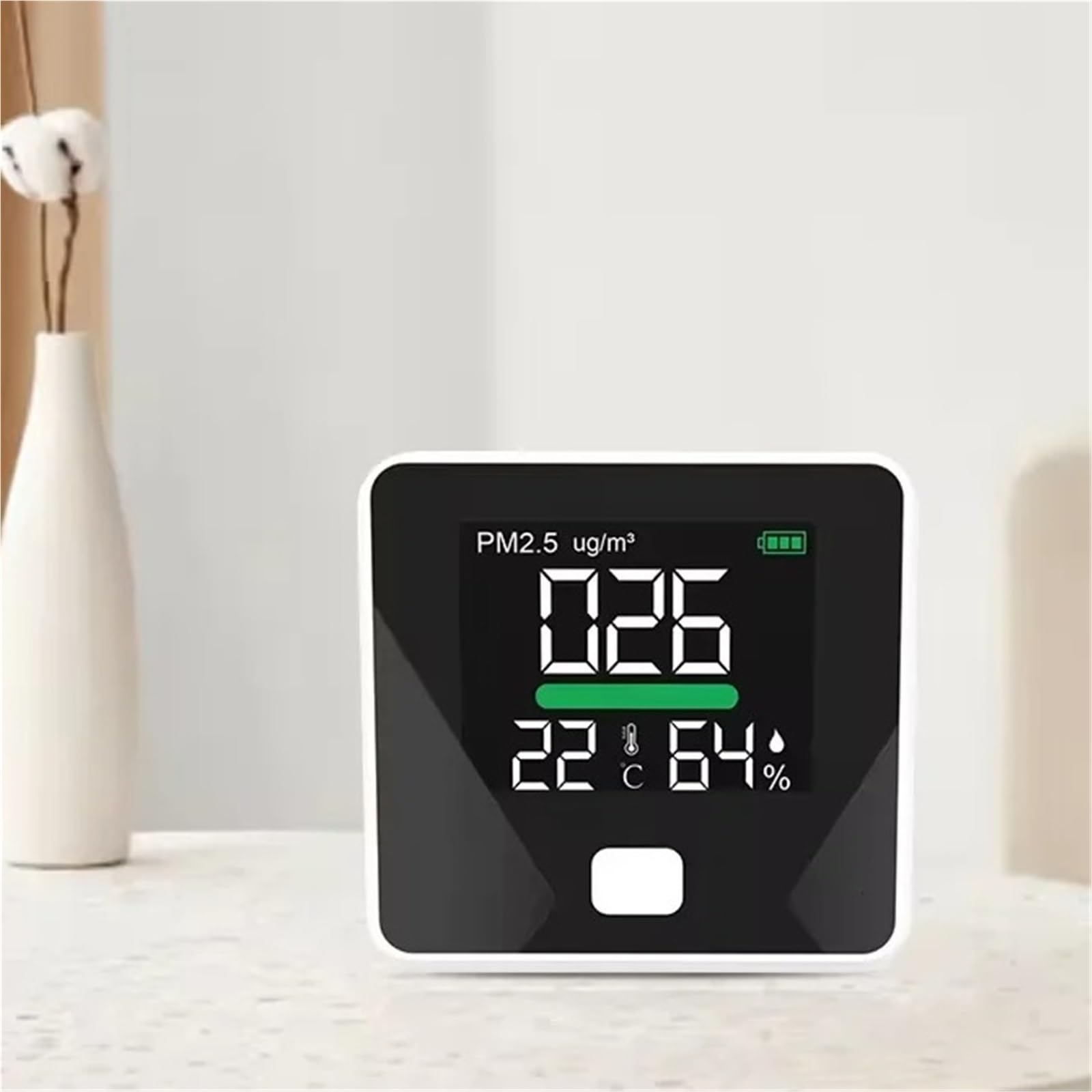 Cyfrowy detektor gazu, czujnik temperatury i wilgotności, monitor jakości powietrza PM2.5, Analizator Środowiska
