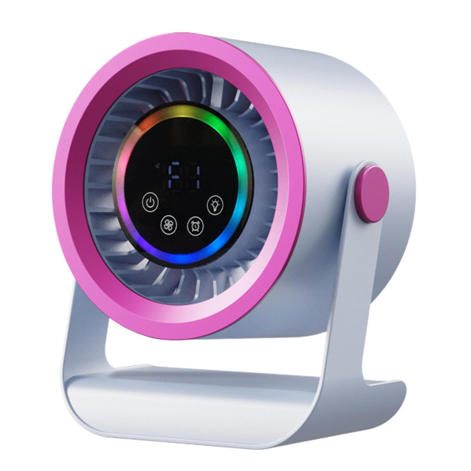 Ventilateur de table réglable 360 degrés à trois vitesses d'air frais