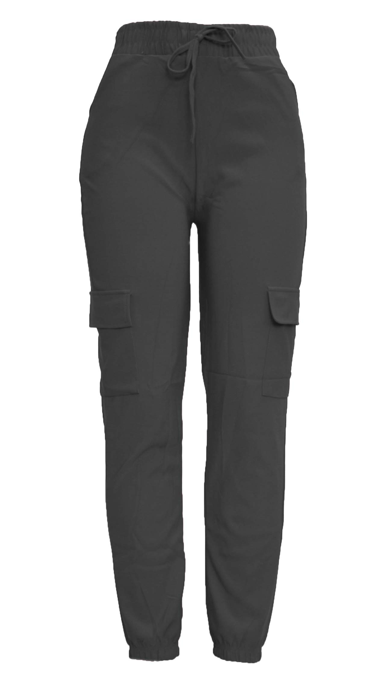 Barfly FashionNew Ladies Cargo Combat Stretch Casual Trousers Womens Slim Fit Sport Jogger