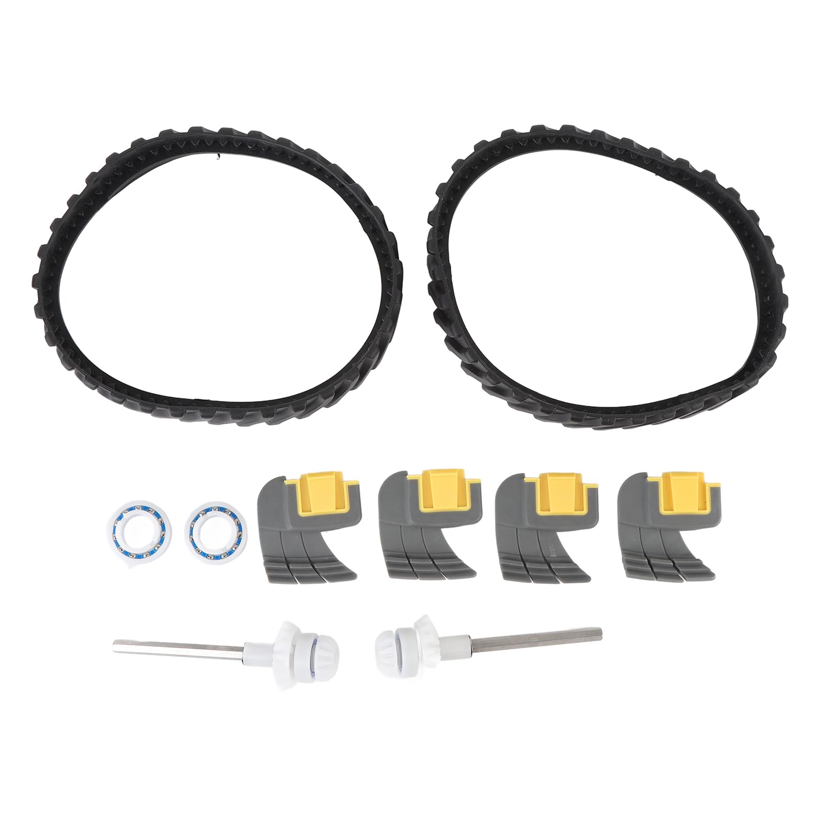 Topiky Kit de Reconstrucción del Eje de Transmisión del Limpiador de Piscinas R0796200, MX8 Elite MX6 Elite MX8 MX6 Piezas de Afinación con Cepillo Ciclónico y Rueda de Banda de Rodadura R0526100