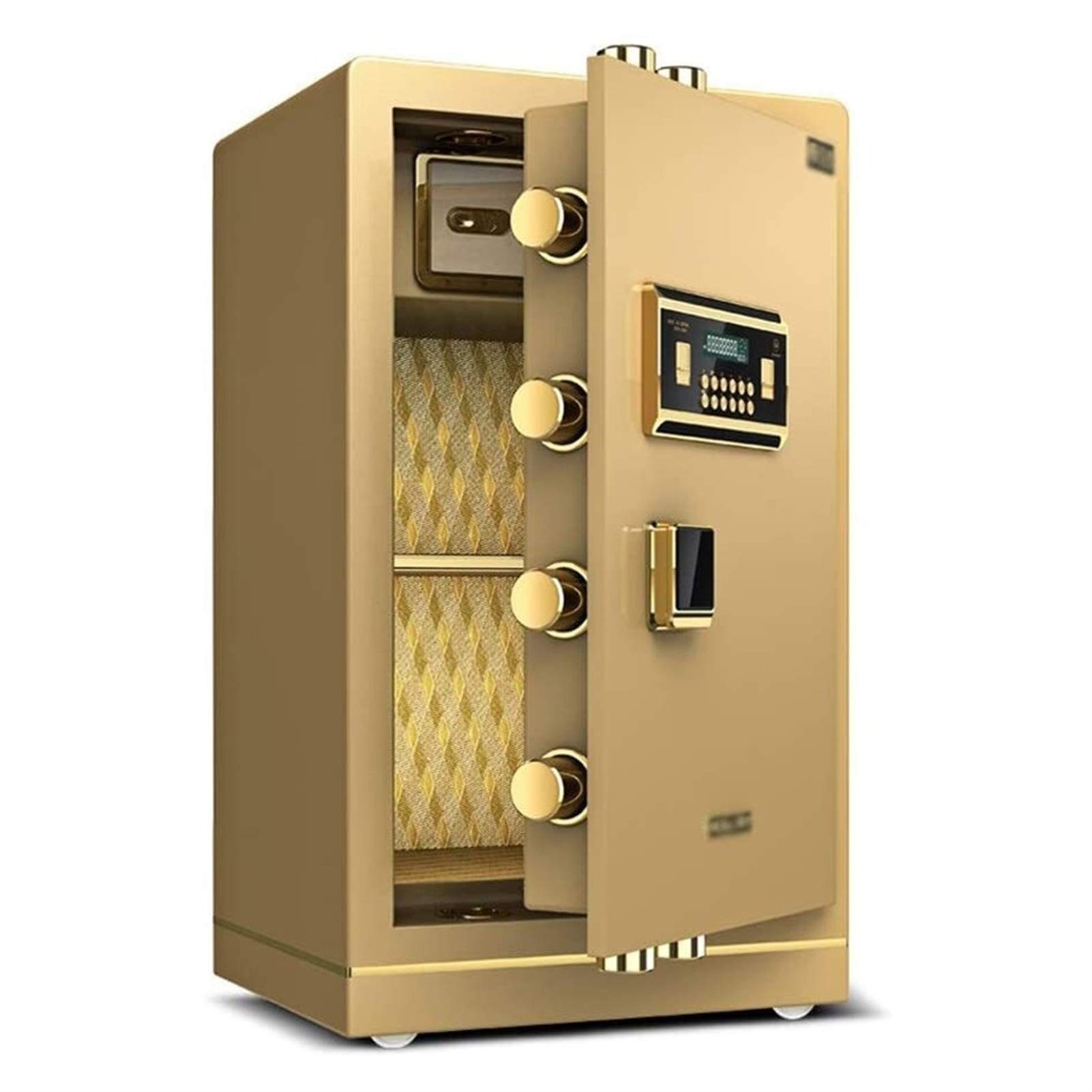 Cabinet Safes Diversion Safes Wall Safes Electronic Home Safe with Medium Home Office Password Safe 80cm Anti-Theft Steel