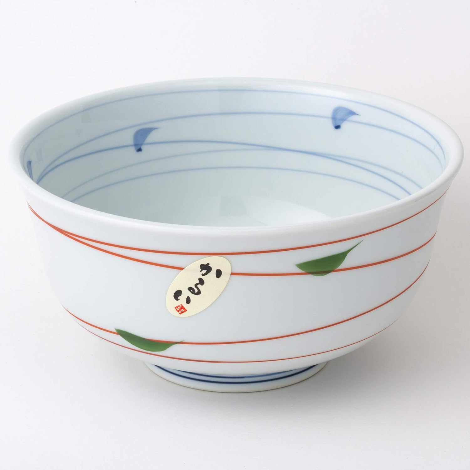 西海陶器(Saikaitoki) Hasamiyaki 41739 Lightweight Bowl Bowl Rung, 6.3 inches (16 cm), Diameter 6.3 inches (16 cm), Microwave Safe, Dishwasher Safe, Made in Japan