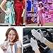 Bienvenu Women's Summer Screentouch Driving Gloves, Lace Gloves for Women Tea Party, Gray