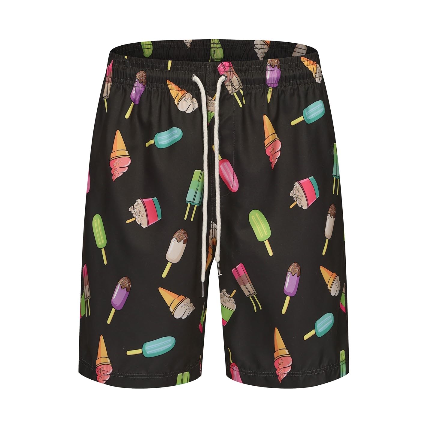 Hot Tuna Mens Printed Swim Short Black M