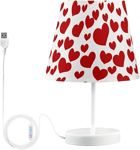 Miniatura 45 de Lámpara de mesa LED regulable con USB de 3 colores, estaca de madera de mar retro, gaviotas voladoras de 10.8 pulgadas de alto, luz de mesita de