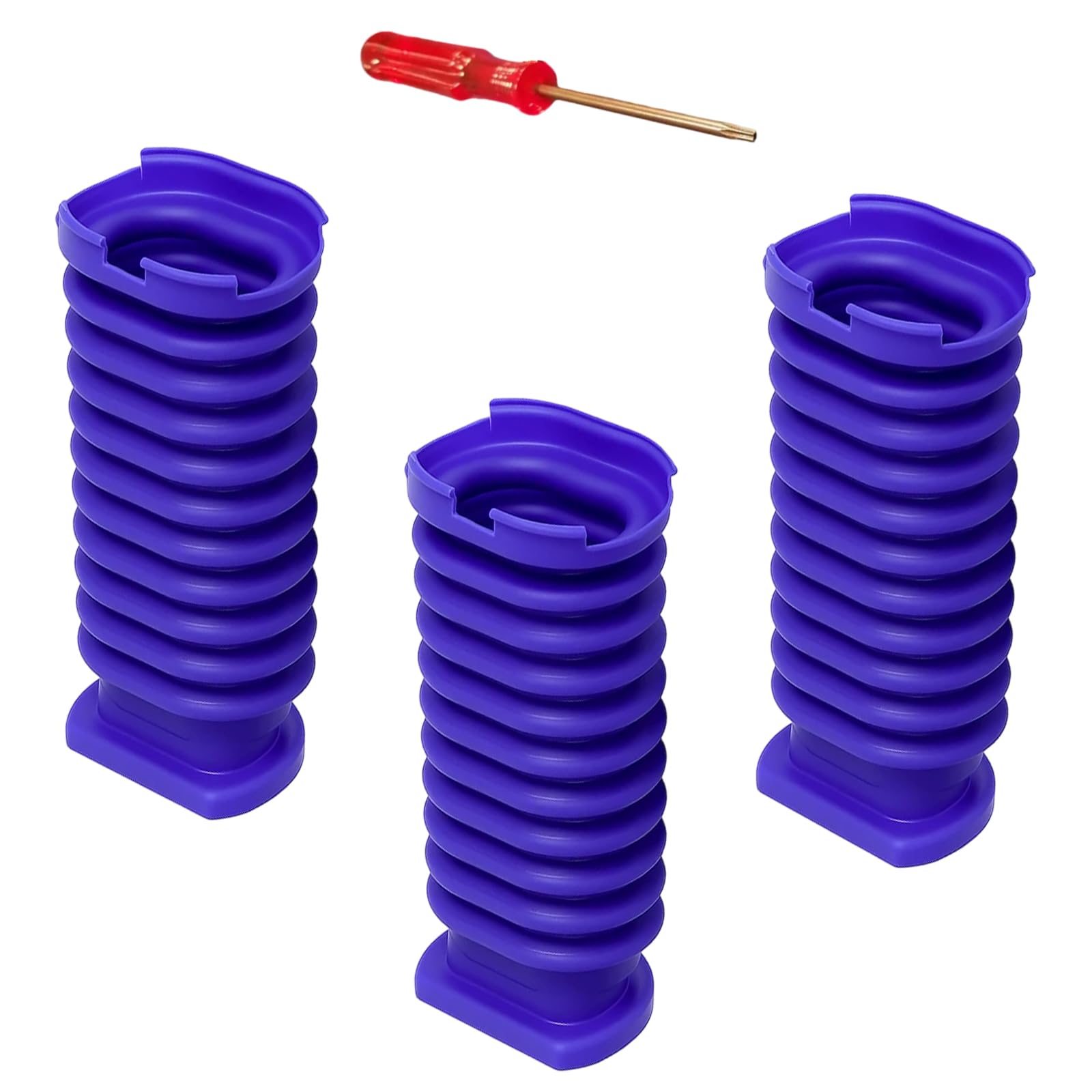 alloneslife Suction Head Roller Hose Vacuum Cleaners Lower Duct Easy Attachment Replacement Hoses for 6 7 8 V10 11 15 Vacuum Lower Duct