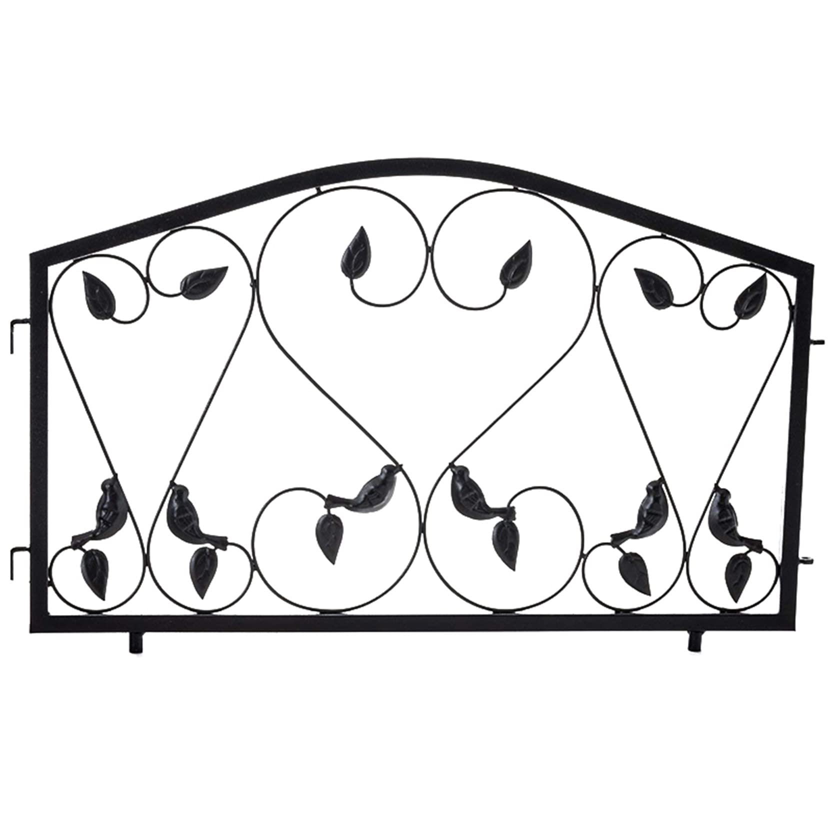 Beetzaun Metall Rankhilfe Gartenzaun Rankgitter Garten Gartenstecker Gartenpfähle Rasenkanten Gartenzäune Pflanzenstützen für Gartendeko,Deko Für Kletterpflanzen,Dekozaun ( Color : B , Size : 1 PC )