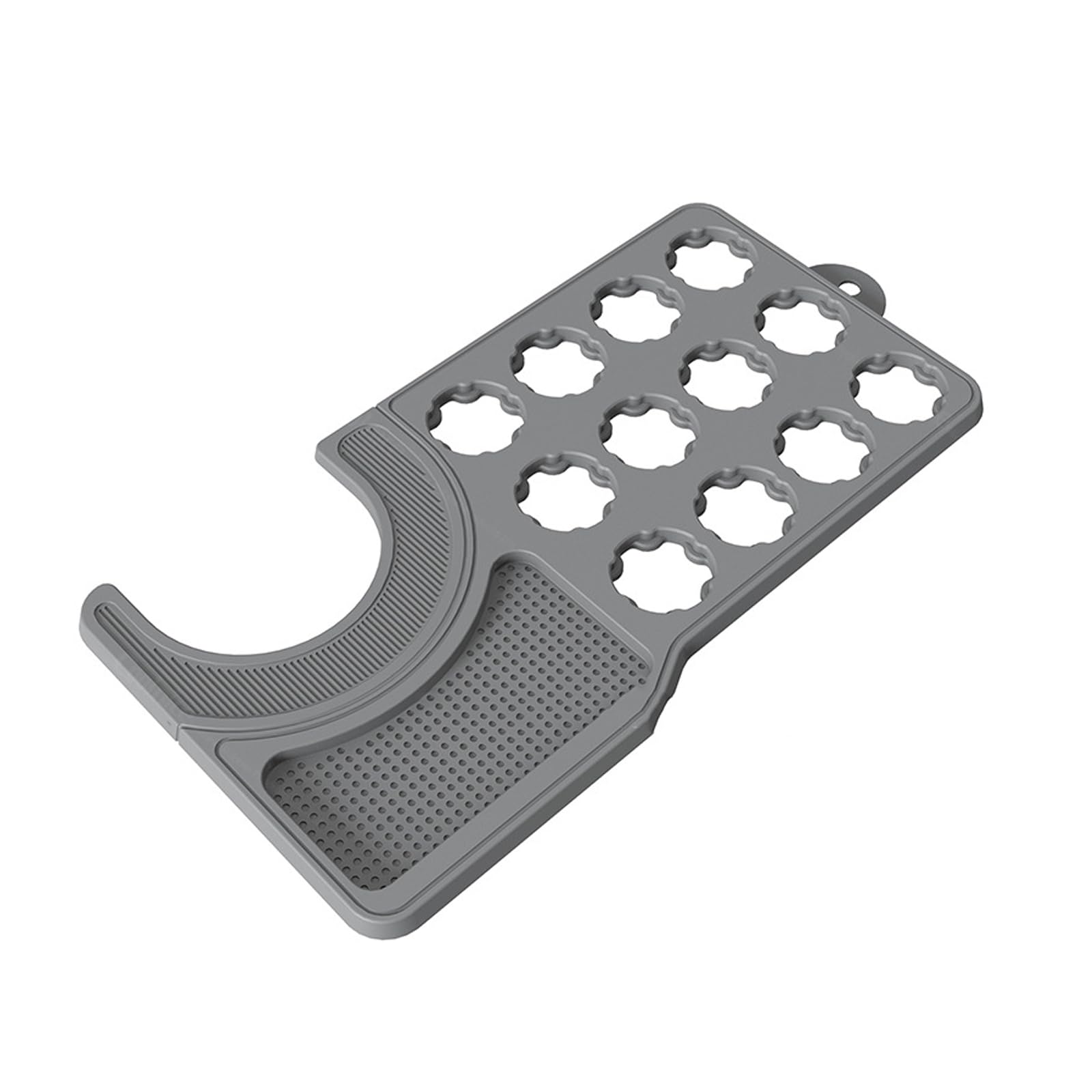 Qusinfc Pods Organizers Coffee Mat Coffees Pods Holder Coffees Maker Mat Waterproof for Countertop Protections Coffee Organizers for Countertop