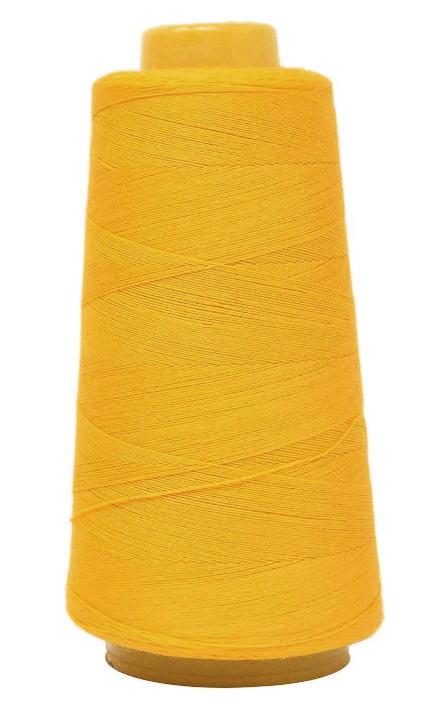 Bobbiny Sewing Thread Pack of 2 Mustard (4000 Meter Per Spool) Spools Cones Rolls for Stitching, Sewing, Tassel Making, Embroidery, Crafts, Shiny Soft Thread spools and Other Project, Polyester (B0BJF4F9CT) Amazon Price History, Amazon Price Tracker