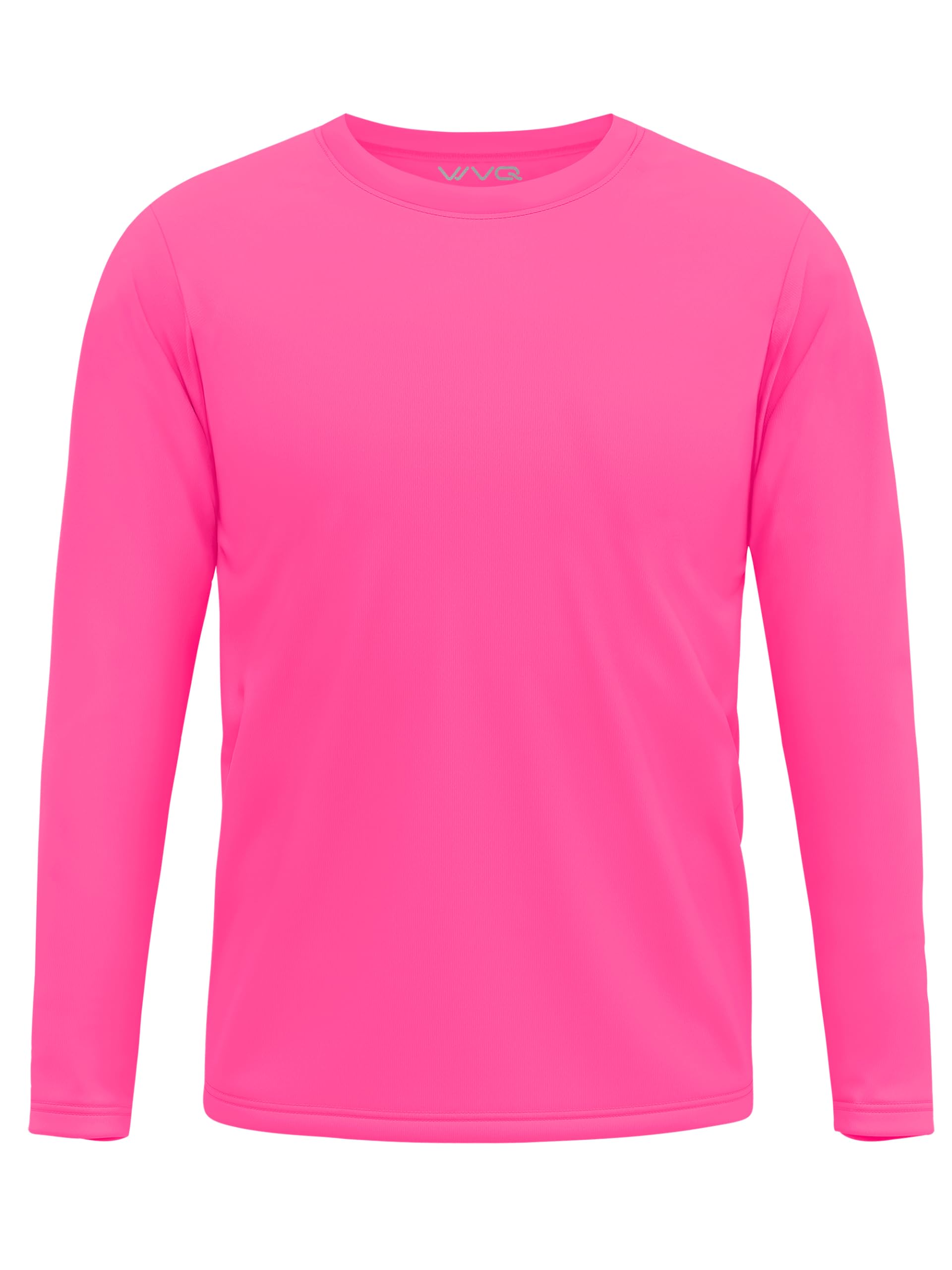 Youth Neon Shirts Dry Fit Long Sleeve Athletic T Shirts