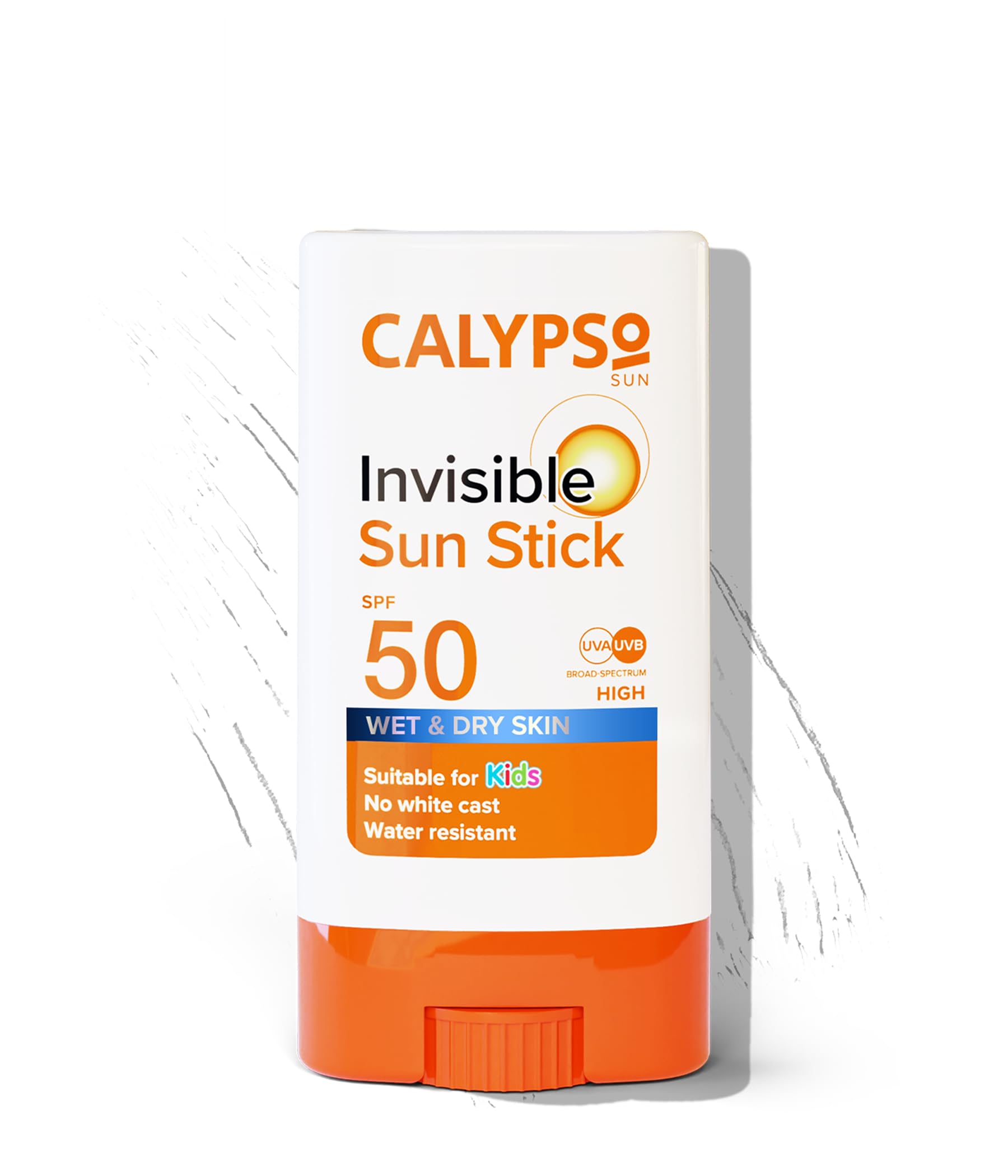 Invisible Sun Stick, SPF50 Sun Protection for Wet and Dry Skin, 15g