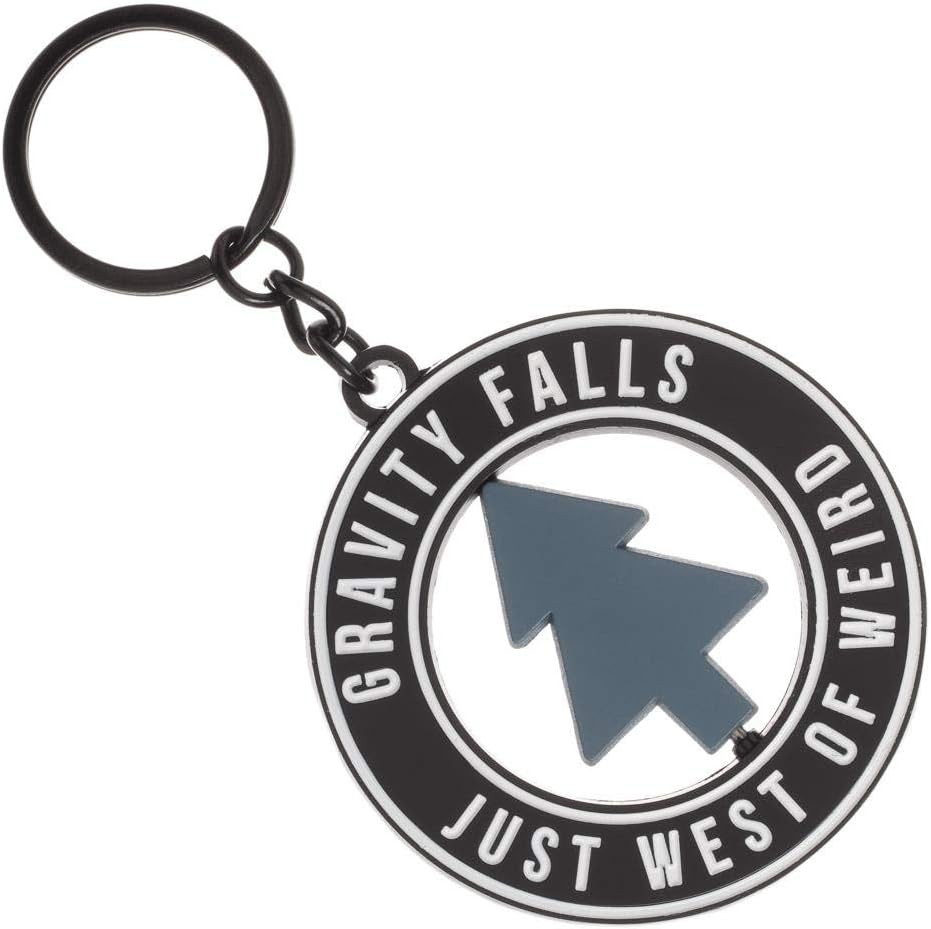 Gravity falls Just West of Weird Keychain