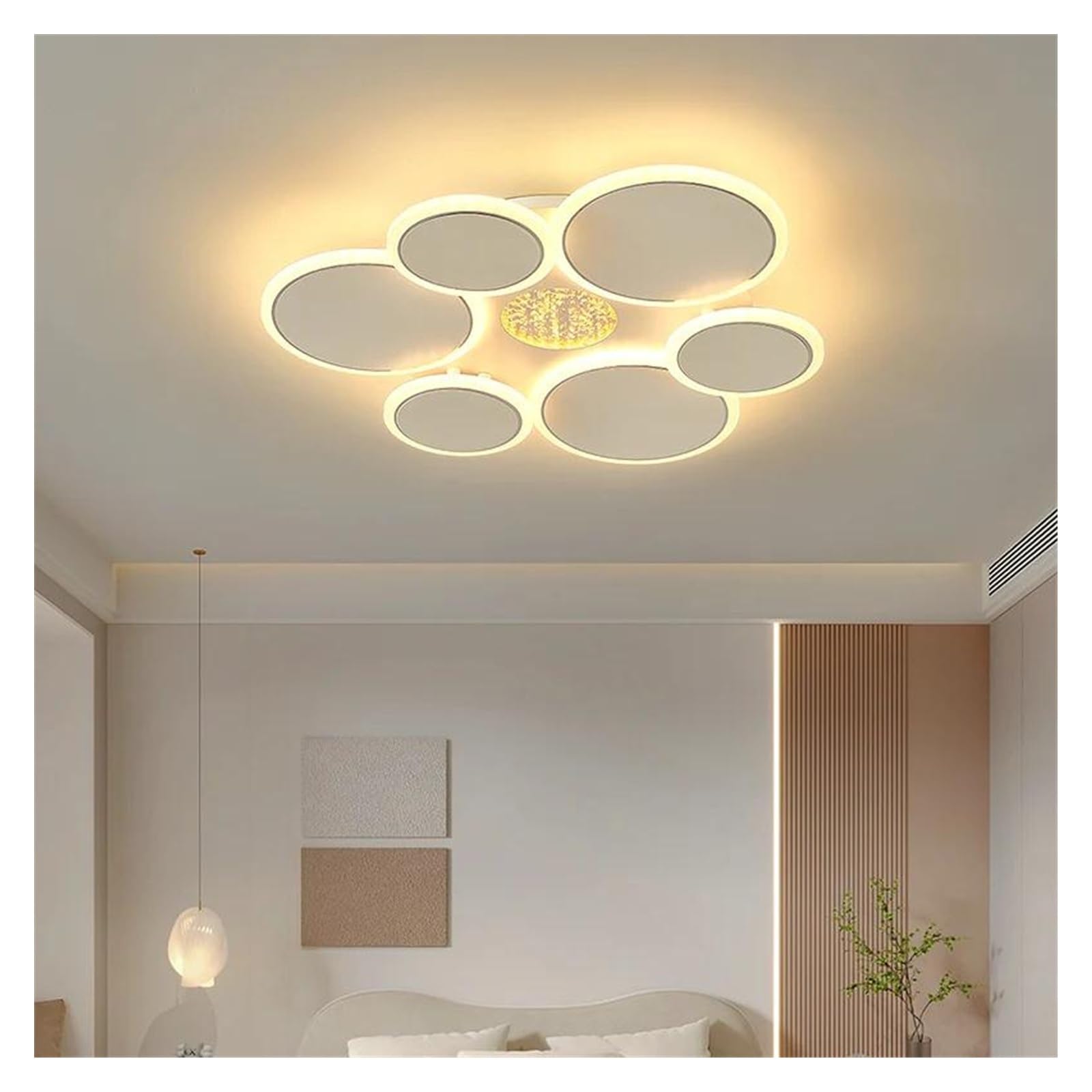 Luminaires de plafond LED à 3 color dimmable style scandinave - 5