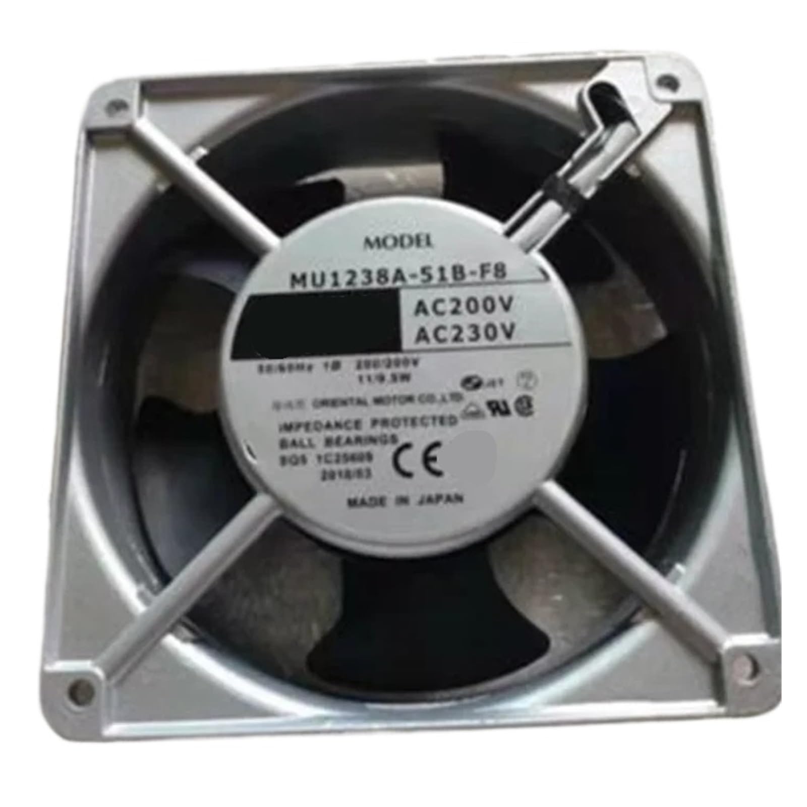 YMUGUEGH MU1238A-51B-F8 AC 220/230V 120 * 120 * 38MM AC fan