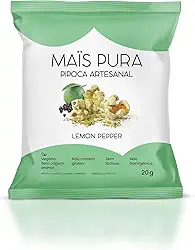 Mais Pura Pipoca Sabor Lemon Pepper 20G