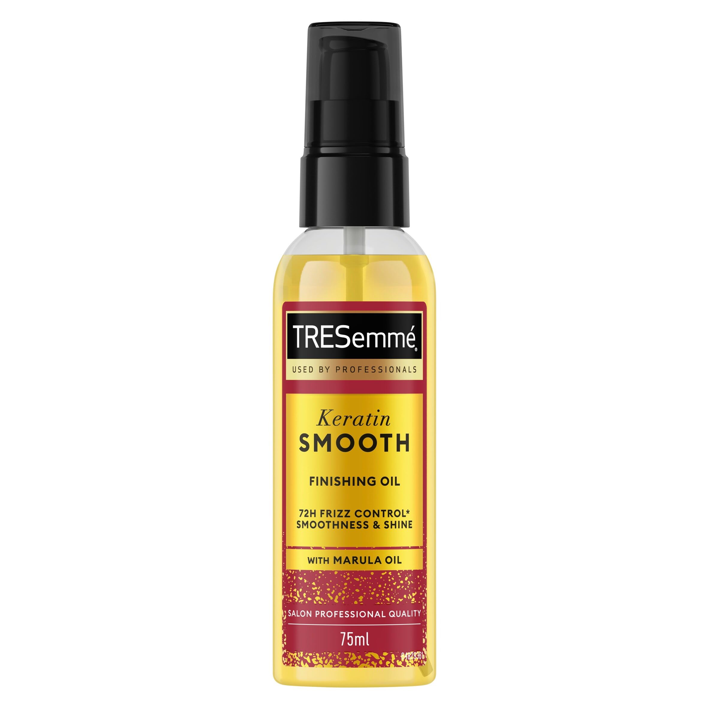 TRESemmé Keratin Smooth Finishing Oil olio nutriente intenso per capelli 75 ml - 4