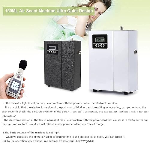 Miniatura 3 de Cubierta de máquina de aroma de aire de 1,100 pies cuadrados (1,076.4ft) Área con potente salida de olor, botella de 5.1fl oz, difusor de aceite