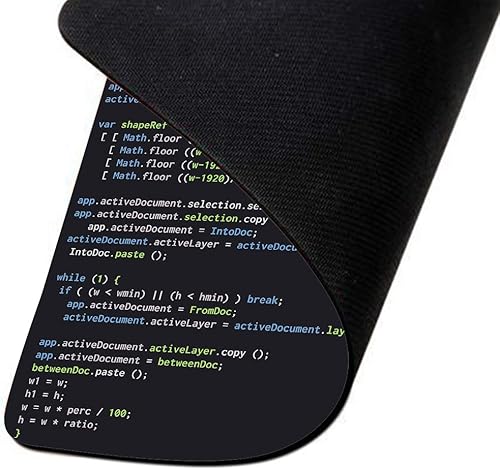 Miniatura 2 de Beabes Alfombrilla de mouse digital con texto de código Java, programa de codificación de software, alfombrilla de mouse de goma antideslizante