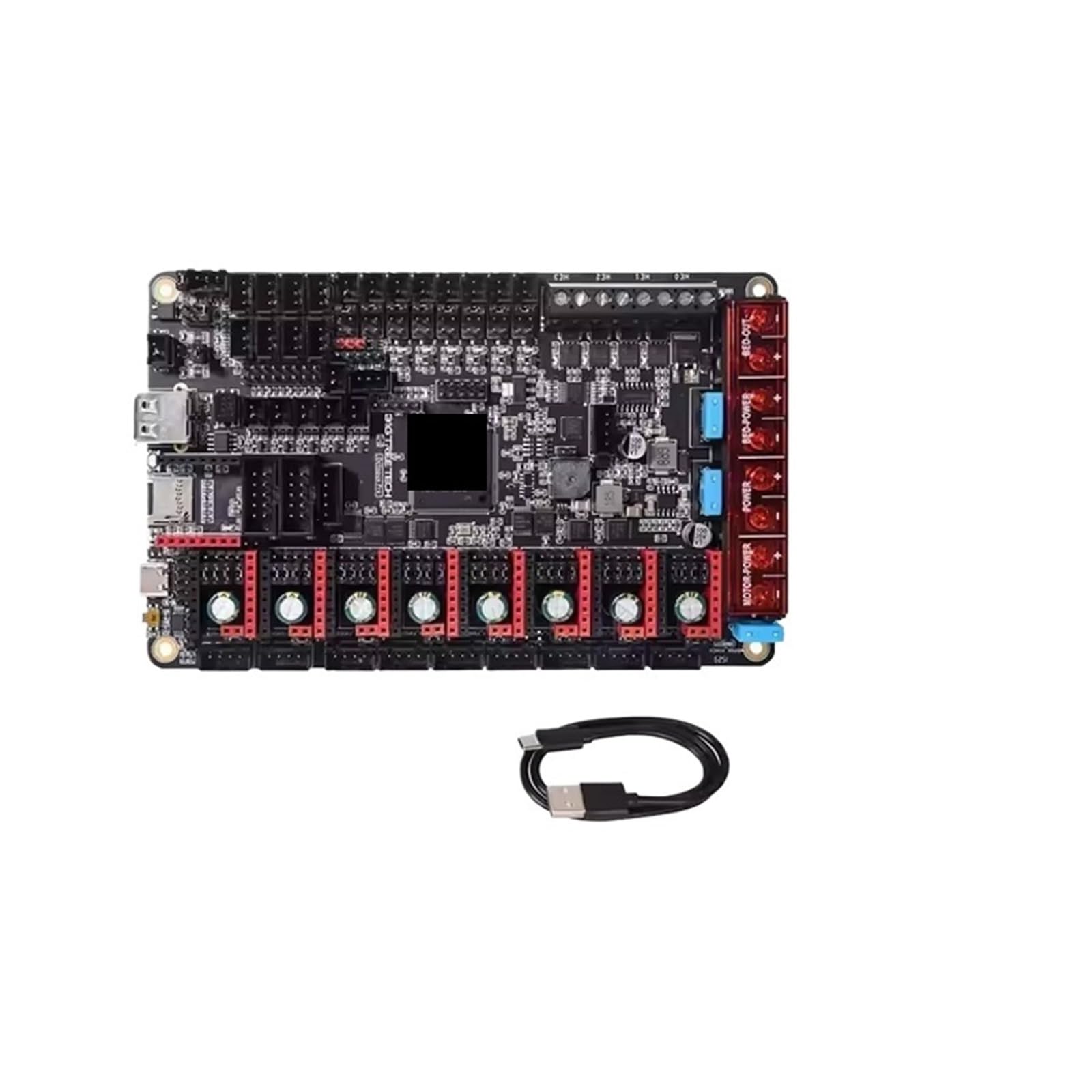 Accessoires D'imprimante 3D De Carte Mère, Compatibles Avec BIGTREETECH,Klipper,(Octopus Pro 446 RJ11,With TMC5160T Prox4)